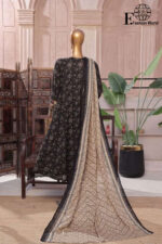 Luxury Embroidered Frock 3 PC