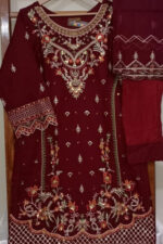 Organza Stitched 3 Piece