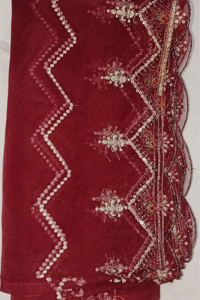 Organza Stitched 3 Piece