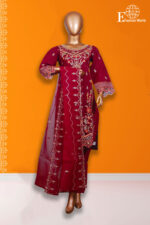 Organza Stitched 3 Piece