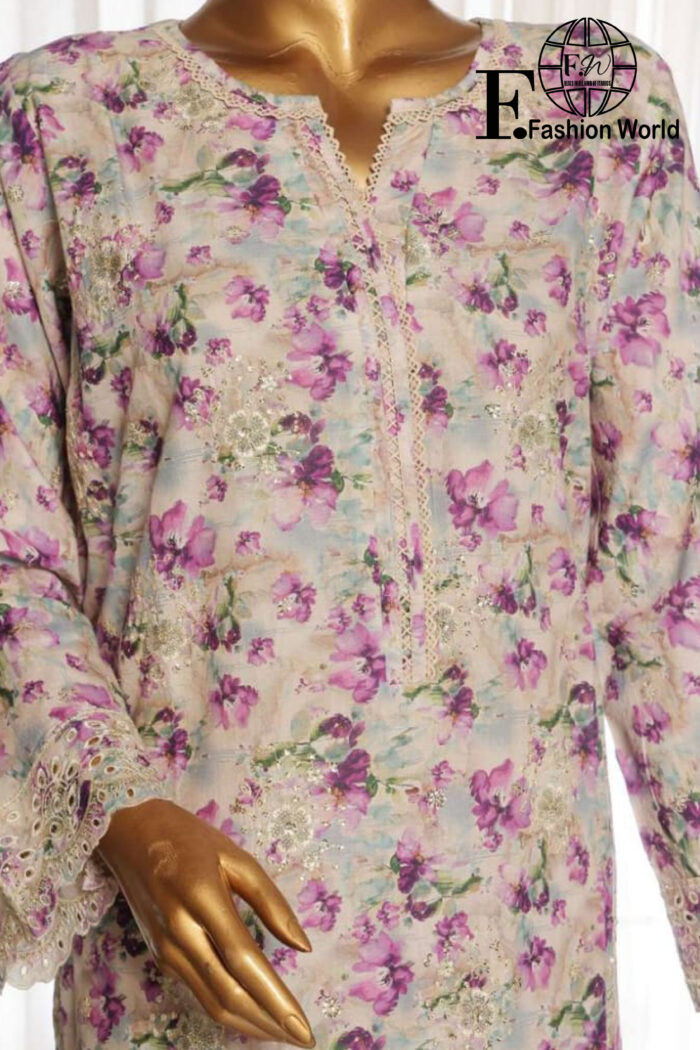 White Chikan Kari ЗРc Сollection