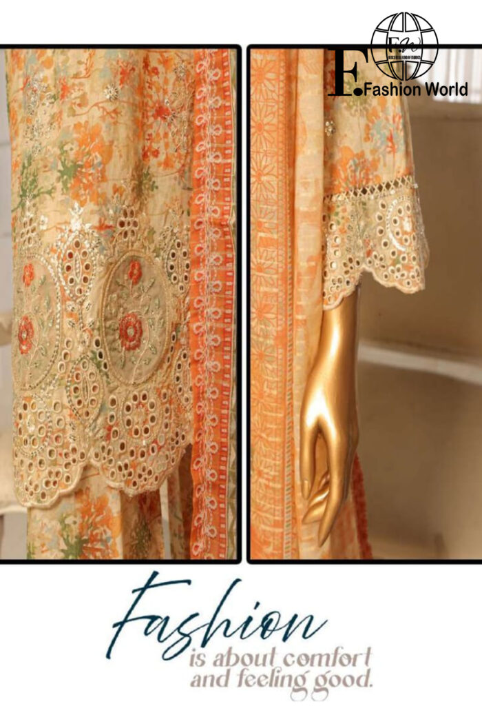 White Chikan Kari ЗРc Сollection