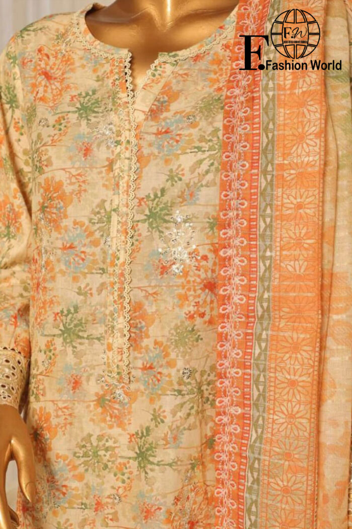 White Chikan Kari ЗРc Сollection