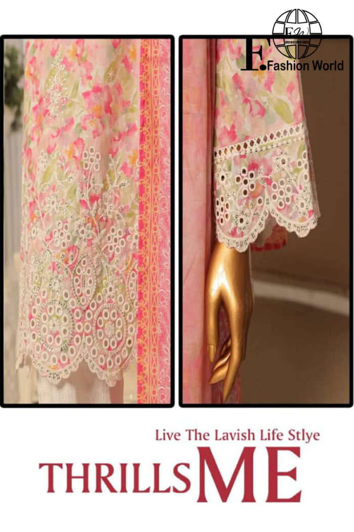 White Chikan Kari ЗРc Сollection