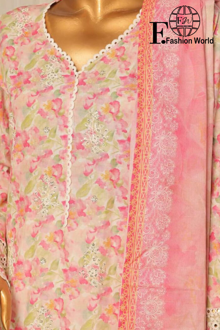 White Chikan Kari ЗРc Сollection