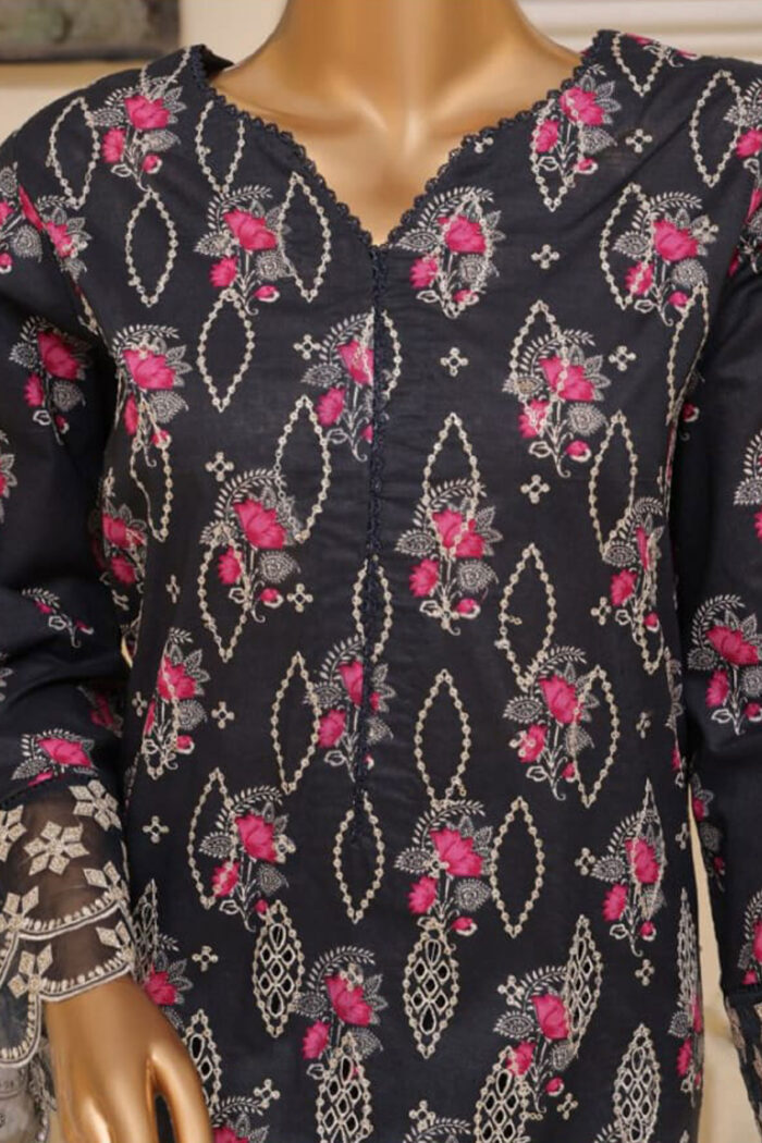 Exclusive Embroidered Lawn 3 PC Collection