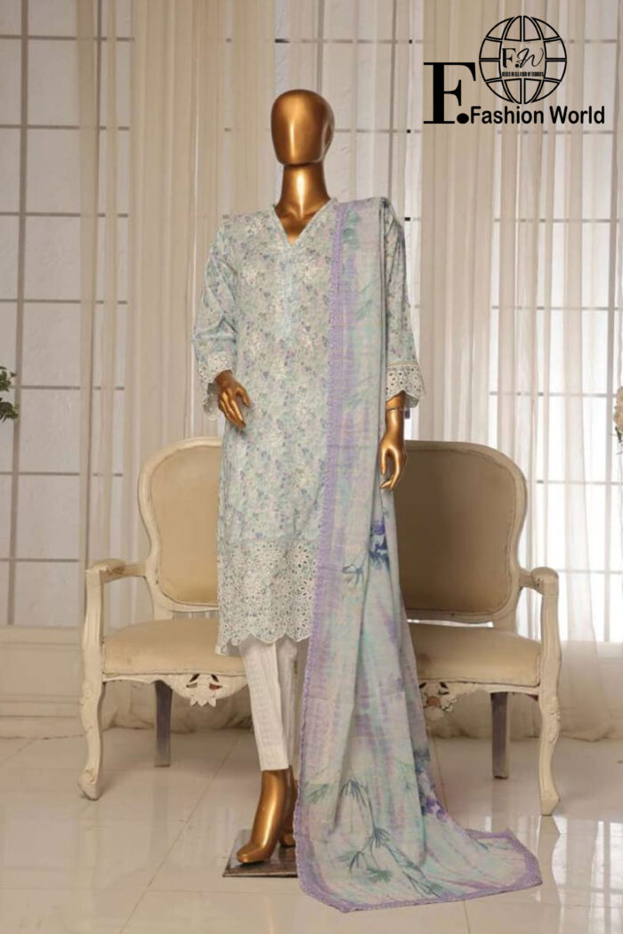 White Chikan Kari ЗРc Сollection