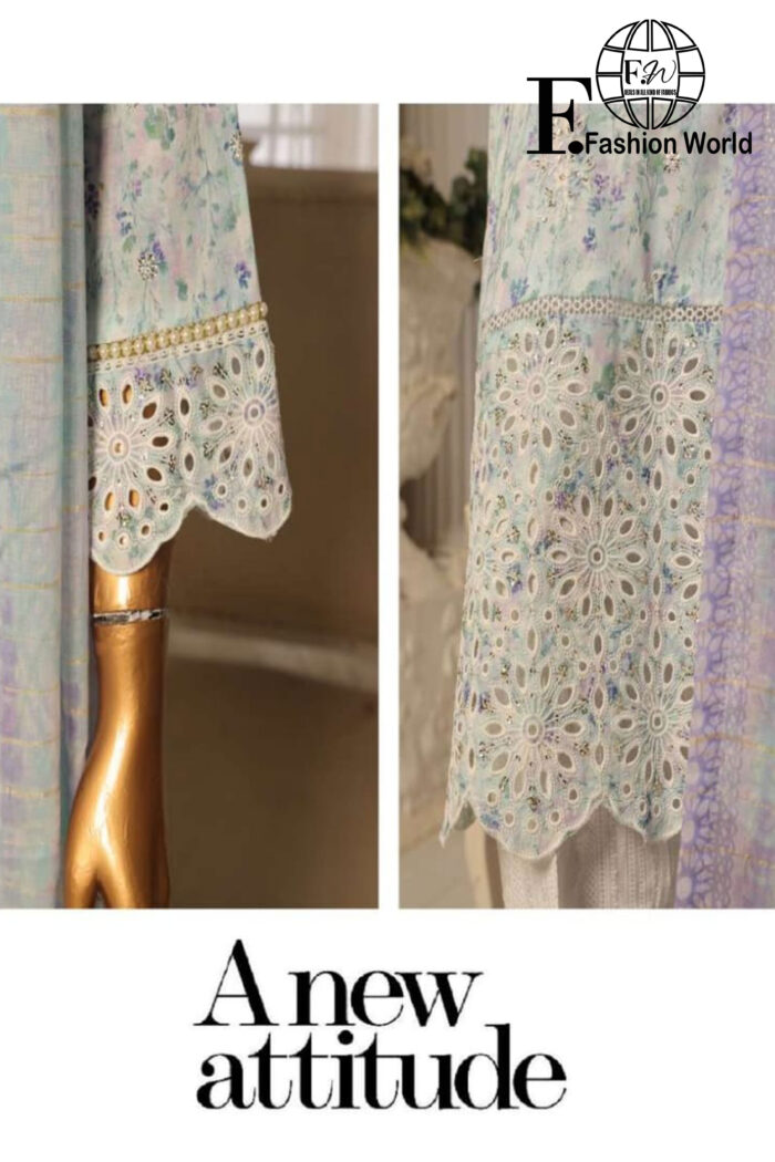 White Chikan Kari ЗРc Сollection
