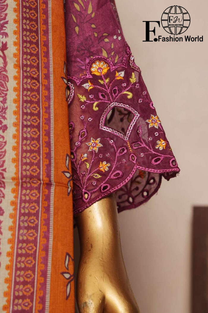 Frok Embroidered 3 PC Collection