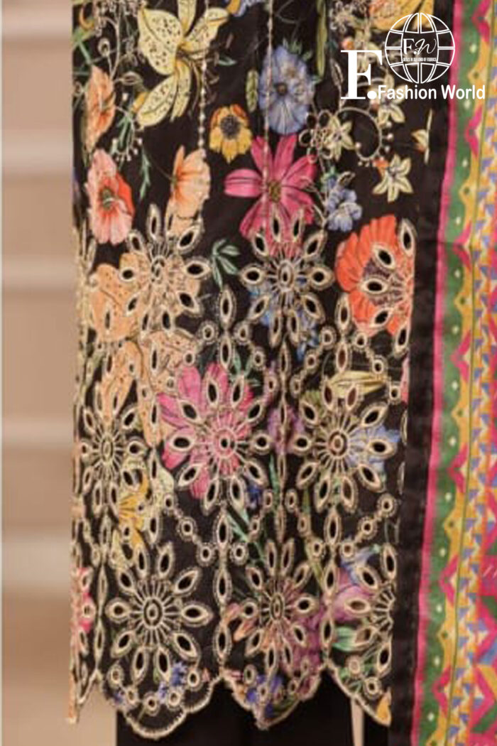 Exclusive Embroidered Lawn 3 PC Collection
