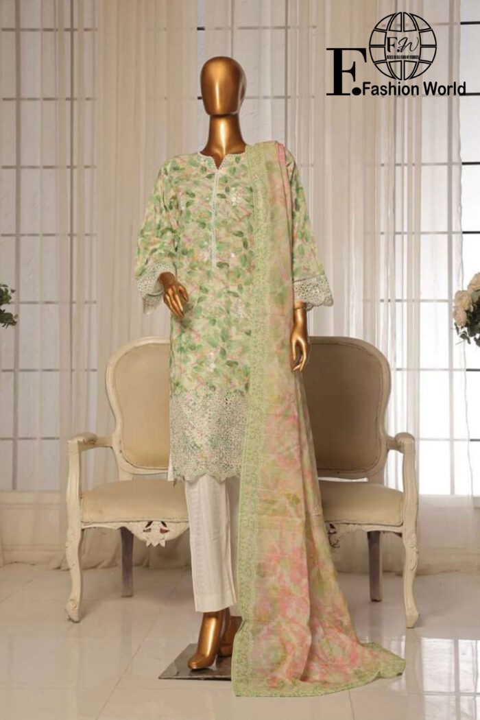 White Chikan Kari ЗРc Сollection