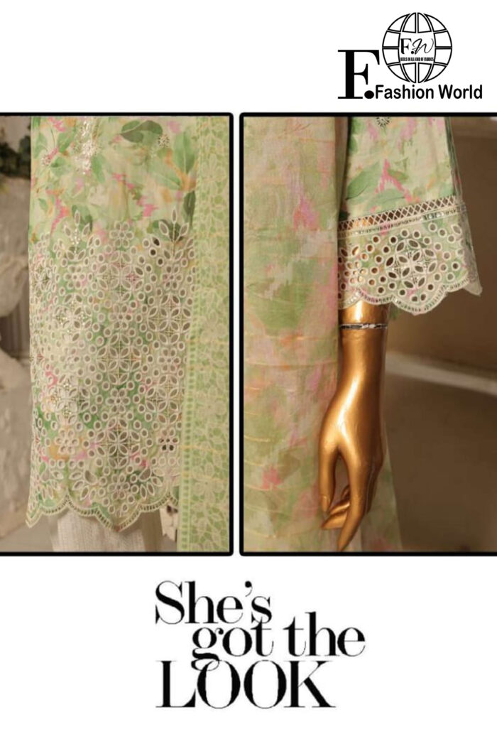 White Chikan Kari ЗРc Сollection