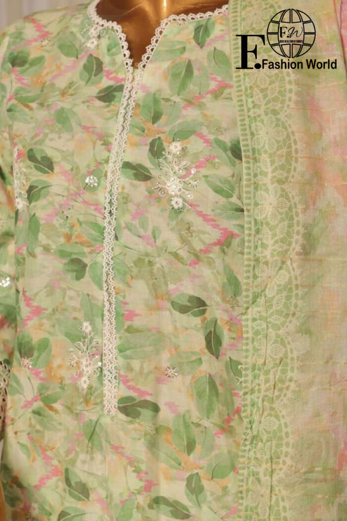 White Chikan Kari ЗРc Сollection