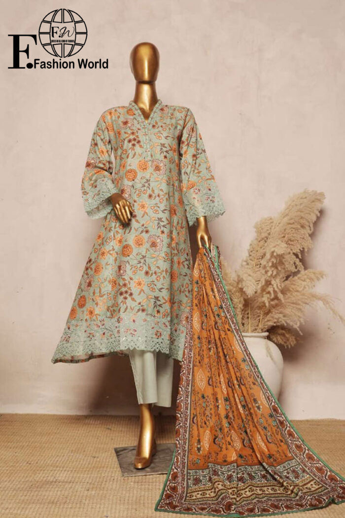 Frok Embroidered 3 PC Collection