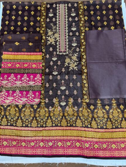 Unstitched 3 Piece Printed Collection