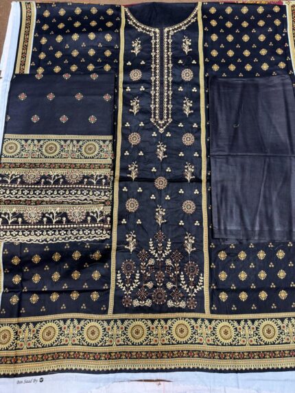 Unstitched 3 Piece Printed Collection