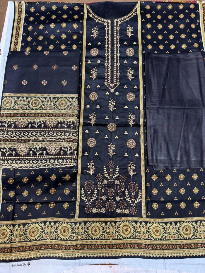 Unstitched 3 Piece Printed Collection