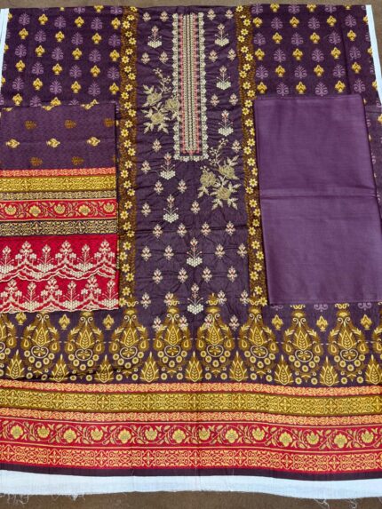 Unstitched 3 Piece Printed Collection