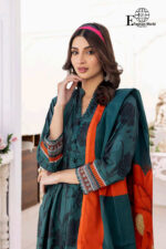 Unstitched 3 Piece Printed Lawn Collection