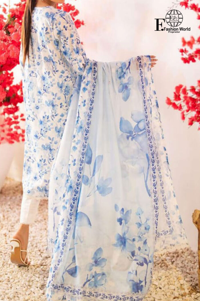 Unstitched 3 Piece Bana Dora Printed Lawn Collection