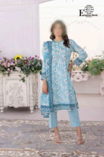 Unstitched 3 Piece Printed Lawn Collection