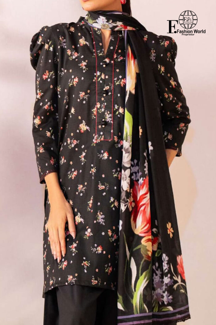 Unstitched 3 Piece Bana Dora Printed Lawn Collection