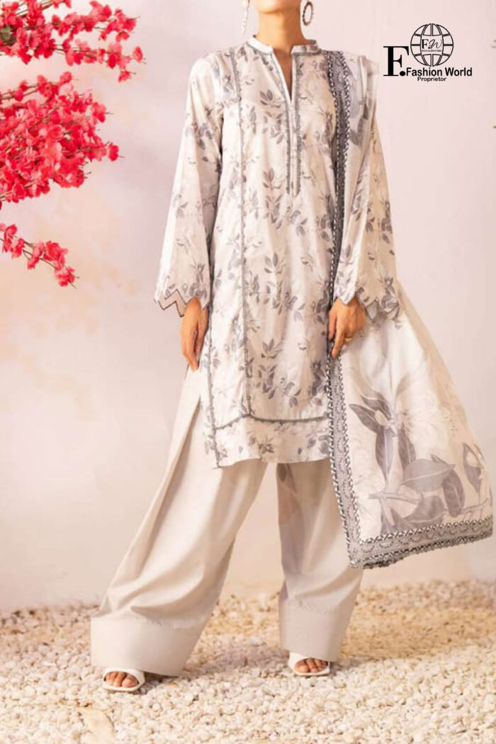 Unstitched 3 Piece Bana Dora Printed Lawn Collection