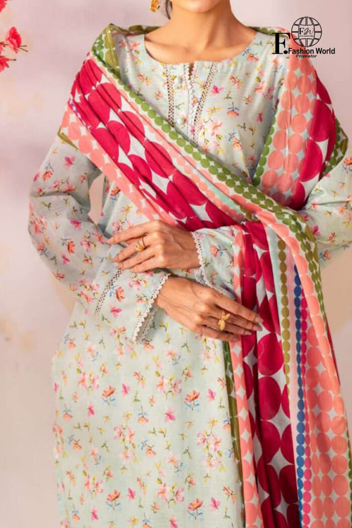 Unstitched 3 Piece Bana Dora Printed Lawn Collection