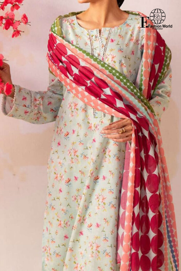 Unstitched 3 Piece Bana Dora Printed Lawn Collection