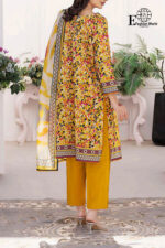 Unstitched 3 Piece Printed Lawn Collection
