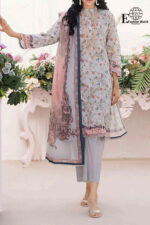 Unstitched 3 Piece Printed Lawn Collection