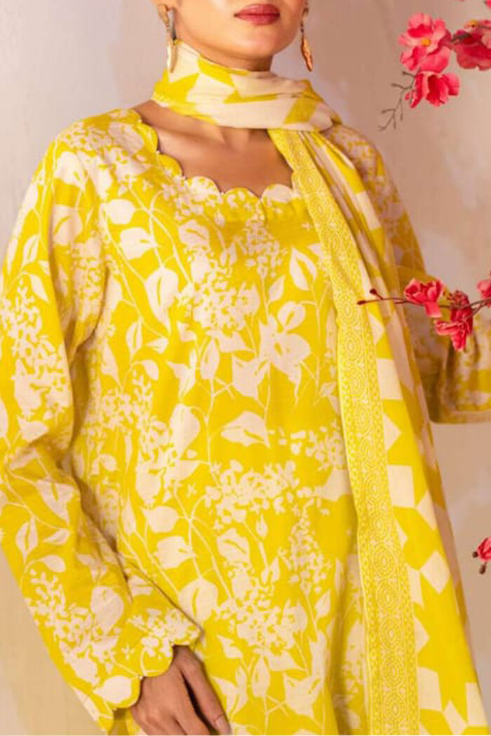 Unstitched 3 Piece Bana Dora Printed Lawn Collection