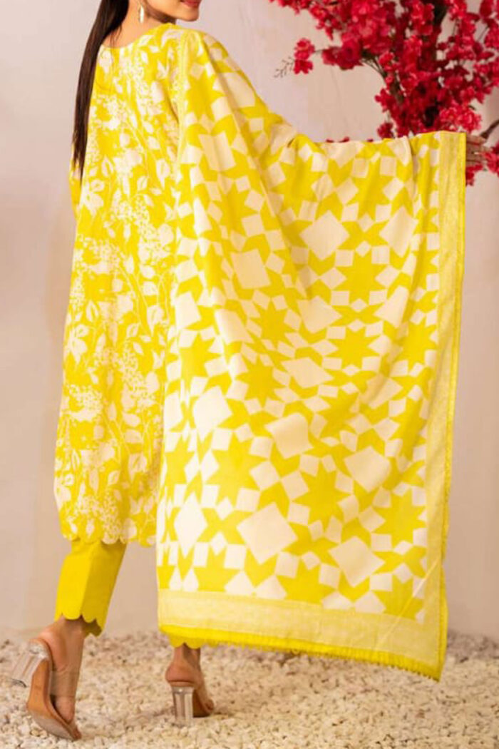 Unstitched 3 Piece Bana Dora Printed Lawn Collection