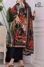 Unstitched 3 Piece Printed Lawn Collection