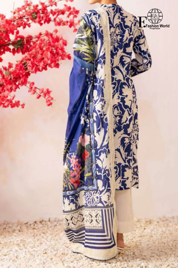 Unstitched 3 Piece Bana Dora Printed Lawn Collection