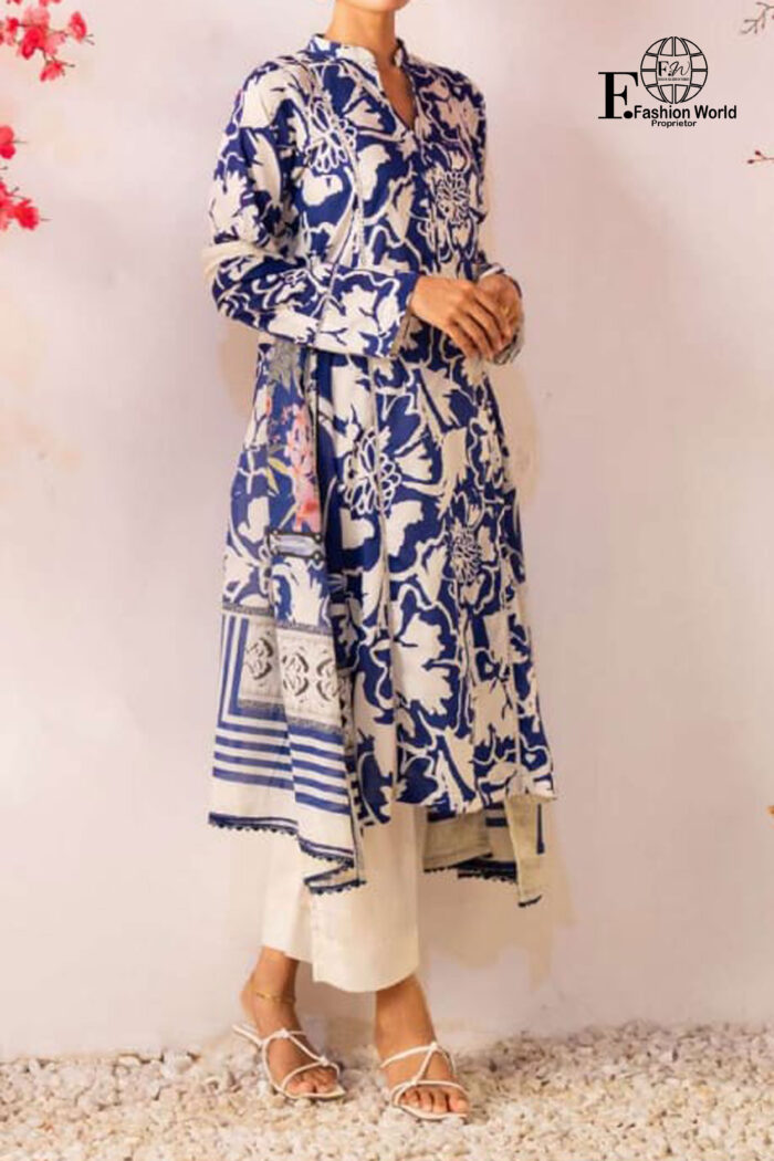 Unstitched 3 Piece Bana Dora Printed Lawn Collection