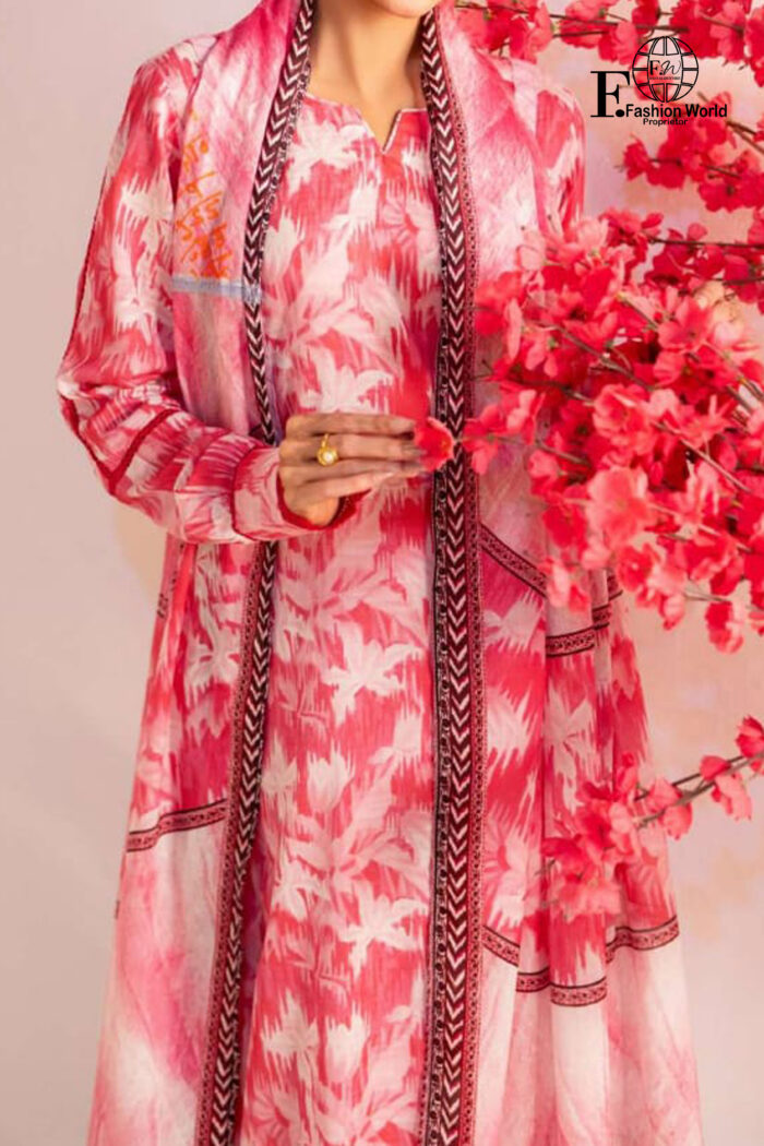 Unstitched 3 Piece Bana Dora Printed Lawn Collection