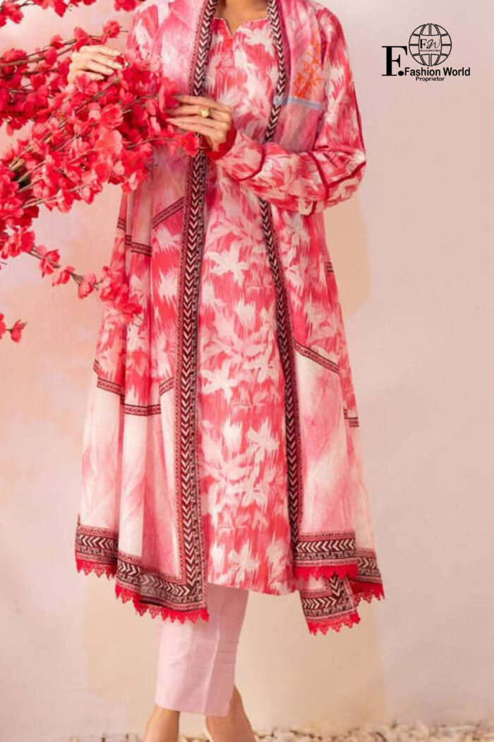 Unstitched 3 Piece Bana Dora Printed Lawn Collection