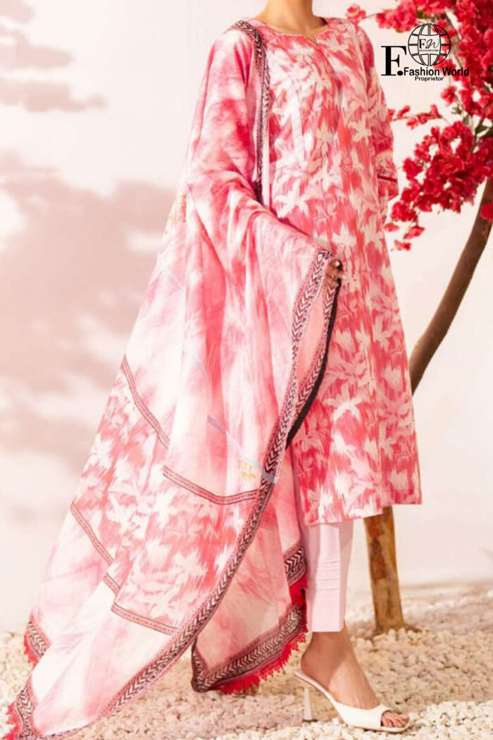 Unstitched 3 Piece Bana Dora Printed Lawn Collection