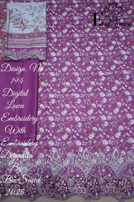 Binsaeed Embroidery 100% Original