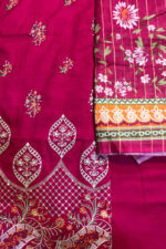 Unstitched 3 Piece Binsaeed Embroidery Collection