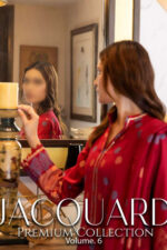 Unstitched 3 Piece Printed Lawn Jacquard