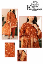 ZESH Premium Lawn Collection ’25 DROP-22 | Unstitched Printed – 3 Piece