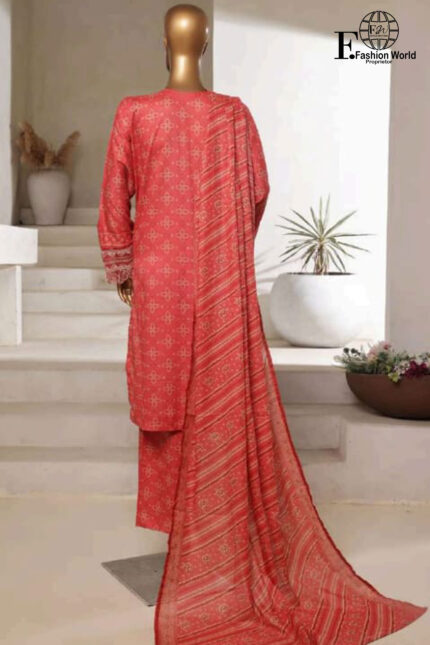 Exclusive Embroidered Lawn 3 PC Collection