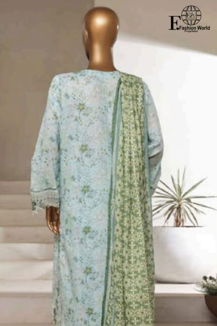 Exclusive Embroidered Lawn 3 PC Collection