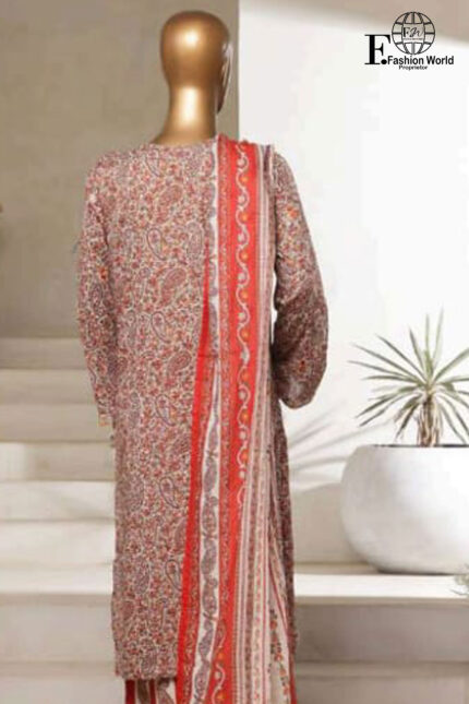 Exclusive Embroidered Lawn 3 PC Collection