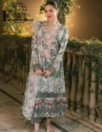 Unstitched 3 Piece Asifa & Nabeel Embroidered Collection