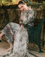 Unstitched 3 Piece Asifa & Nabeel Embroidered Collection - Image 4
