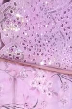 Unstitched 3 Piece Binsaeed Embroidery Collection - Image 2