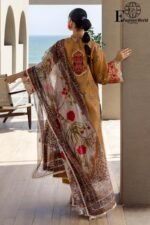 Zainab Chottani Embroidered Lawn 3-Piece Unstitched Suit – ZC25TL D-06 RAHMA | Luxury Collection 2025 - Image 5